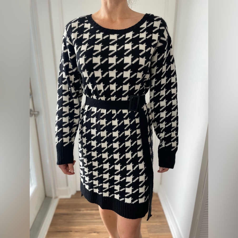 Molly Bracken wool pattern dress size small